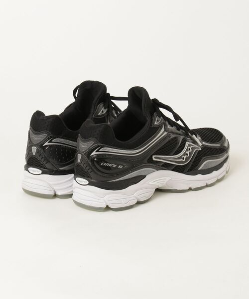 Saucony（サッカニー）の「サッカニー 【SAUCONY】 - スニーカー【PROGRID OMNI9 SOCKTOP BLACK S70900-2】（スニーカー・メンズ・ブラック×シルバー・29.0cm）」の2枚目の写真