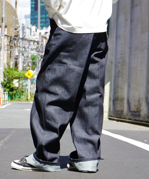 BEN DAVIS(ベンデイビス)の「《BEN DAVIS USA》USA GORILLA CUT INDIGO DENIM/ゴリラカット インディゴデニム(デニムパンツ・メンズ・インディゴブルー・W34xL32/W32xL32/W30xL32/W36xL32)」の2枚目の写真