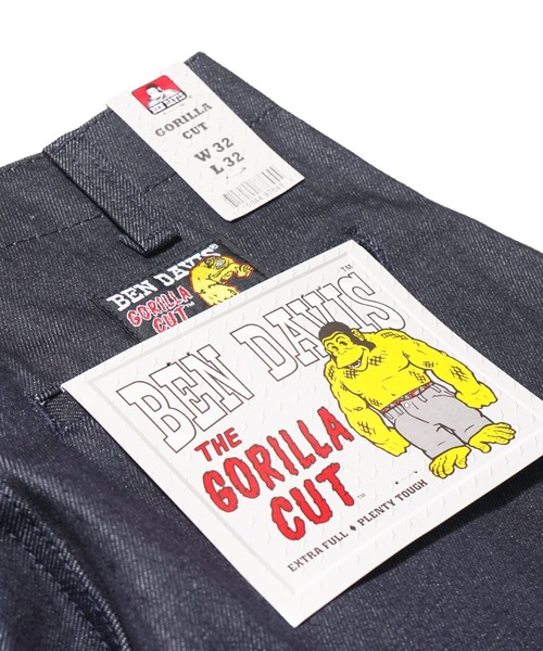 BEN DAVIS(ベンデイビス)の「《BEN DAVIS USA》USA GORILLA CUT INDIGO DENIM/ゴリラカット インディゴデニム(デニムパンツ・メンズ・インディゴブルー・W34xL32/W32xL32/W30xL32/W36xL32)」の7枚目の写真