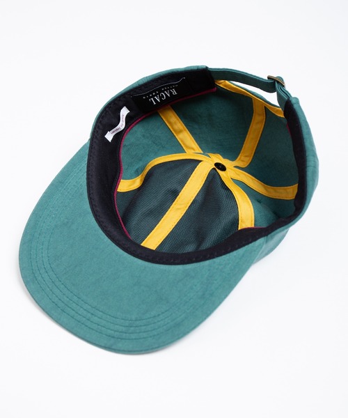 RACAL（ラカル）の「Fade Wash Flat Visor 6Panel Cap / フェードウォッシュフラットバイザー6パネキャップ（キャップ・メンズ・ブラック/ネイビー・FREE）」の4枚目の写真