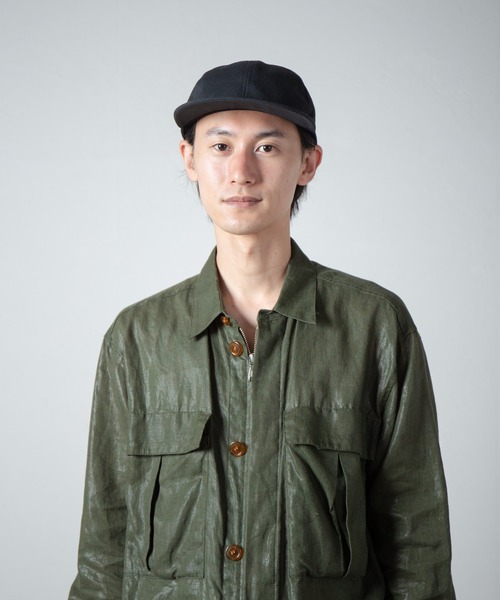 RACAL（ラカル）の「Fade Wash Flat Visor 6Panel Cap / フェードウォッシュフラットバイザー6パネキャップ（キャップ・メンズ・ブラック/ネイビー・FREE）」の6枚目の写真