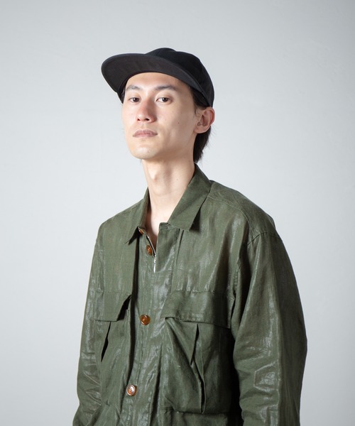 RACAL（ラカル）の「Fade Wash Flat Visor 6Panel Cap / フェードウォッシュフラットバイザー6パネキャップ（キャップ・メンズ・ブラック/ネイビー・FREE）」の9枚目の写真