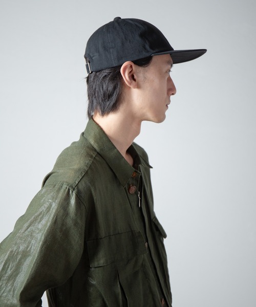 RACAL（ラカル）の「Fade Wash Flat Visor 6Panel Cap / フェードウォッシュフラットバイザー6パネキャップ（キャップ・メンズ・ブラック/ネイビー・FREE）」の11枚目の写真
