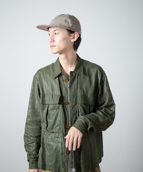 RACAL（ラカル）の「Fade Wash Flat Visor 6Panel Cap / フェードウォッシュフラットバイザー6パネキャップ（キャップ・メンズ・ブラック/ネイビー・FREE）」の17枚目の写真