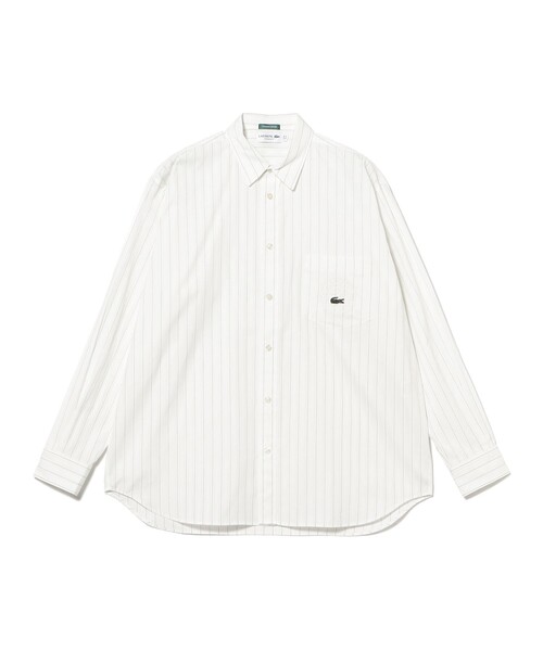 別注】LACOSTE / ストライプ シャツ（シャツ/ブラウス）｜LACOSTE