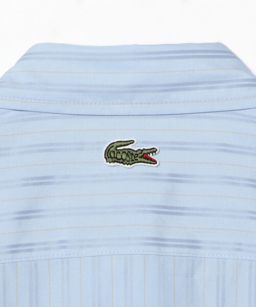 LACOSTE(ラコステ)の「【別注】LACOSTE / ストライプ シャツ(シャツ/ブラウス・メンズ・サックスブルー/グリーン・40/42/39/41)」の9枚目の写真