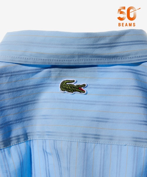 LACOSTE(ラコステ)の「【別注】LACOSTE / ストライプ シャツ(シャツ/ブラウス・メンズ・サックスブルー/グリーン・40/42/39/41)」の21枚目の写真