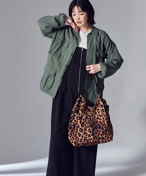 Gready Brilliant(グレディブリリアン)の「ウェザークロスサロペット(サロペット/オーバーオール・レディース・チャコールグレー/ブラック・FREE)」の12枚目の写真