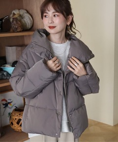 【極美品 希少カラー】フレッドペリー　テーラードジャケット　伸縮　刺繍ロゴ FRED PERRY/フレッドペリー] 別注 パデッド フード刺繍シェル