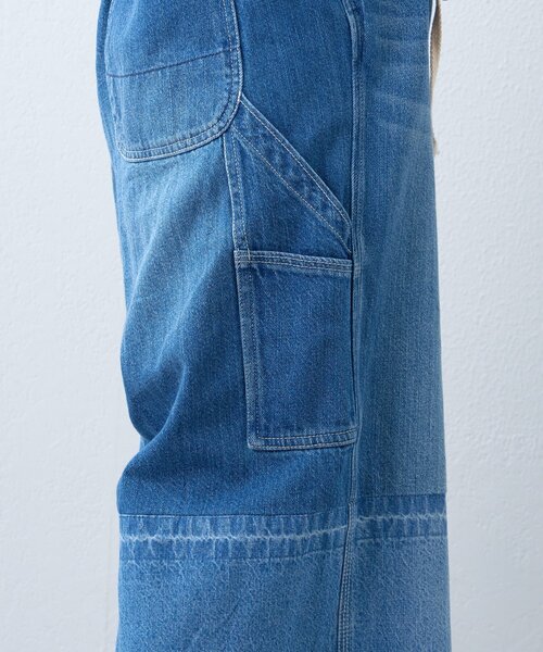 etsinta（エシンタ）の「【etsinta/エシンタ】ライトオンスリメイクワイドパンツ（デニムパンツ・レディース・インディゴブルー・ONE SIZE）」の18枚目の写真