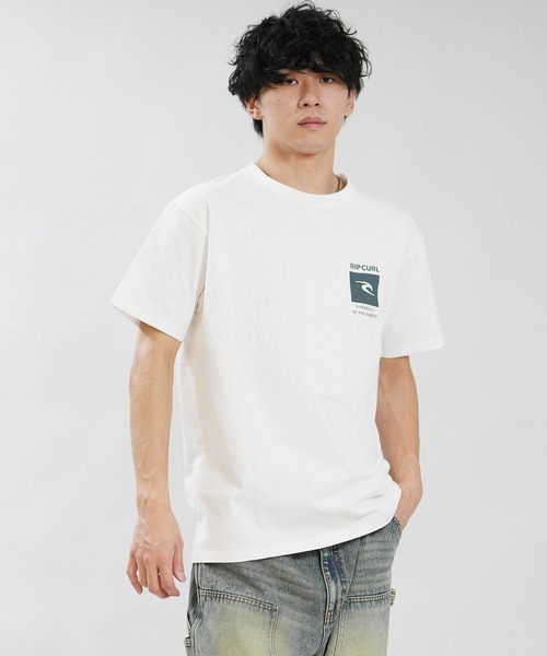 rip curl(リップカール)の「RIP CURL/リップカール BOXY TEE Tシャツ RCM6S-2104(Tシャツ/カットソー・メンズ・ブラック/ホワイト・XL/L/M)」の3枚目の写真