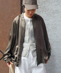 JOURNAL STANDARD LUXE | アセテートヴィンテージMA1ブルゾン(その他アウター)