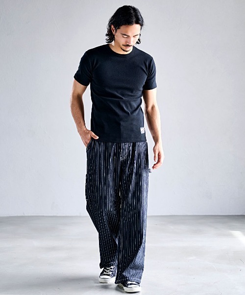 CavariA（キャバリア）の「『CavariA/キャバリア』スパンフライス半袖TEE（Tシャツ/カットソー・メンズ・ブラック/カーキ/ホワイト・XL/L/M）」の18枚目の写真