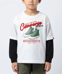 CONVERSE | CONVERSE/コンバース チェーン刺繍レイヤードTシャツ(Tシャツ/カットソー)