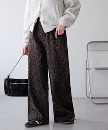 DISCOAT | 【Enlude】アソート総柄ワイドレッグパンツ《ユニセックス》(デニムパンツ)