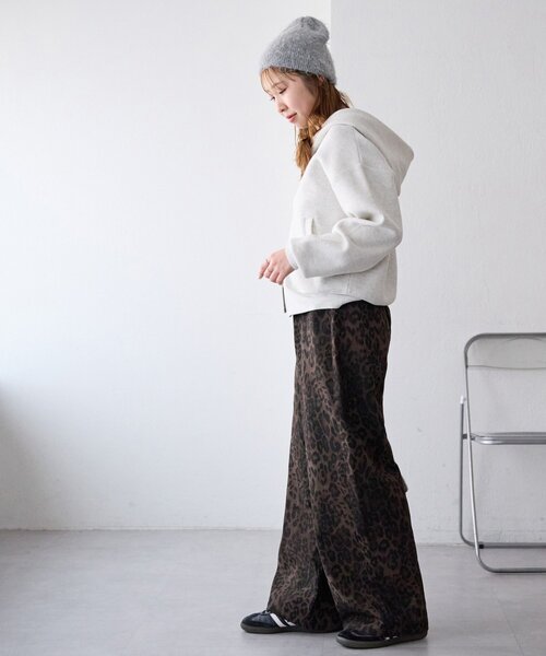 DISCOAT（ディスコート）の「【Enlude】アソート総柄ワイドレッグパンツ《ユニセックス》（デニムパンツ・レディース・カーキ/ブラウン・MEDIUM/LARGE）」の10枚目の写真