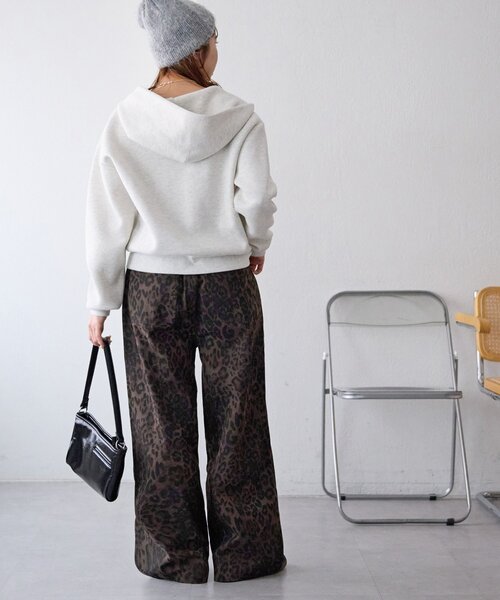 DISCOAT（ディスコート）の「【Enlude】アソート総柄ワイドレッグパンツ《ユニセックス》（デニムパンツ・レディース・カーキ/ブラウン・MEDIUM/LARGE）」の11枚目の写真