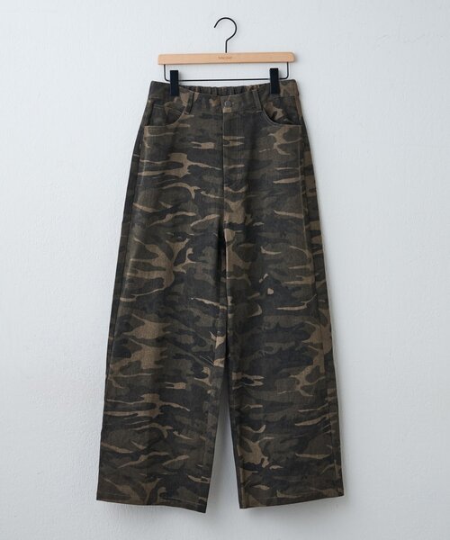 DISCOAT（ディスコート）の「【Enlude】アソート総柄ワイドレッグパンツ《ユニセックス》（デニムパンツ・レディース・カーキ/ブラウン・MEDIUM/LARGE）」の22枚目の写真