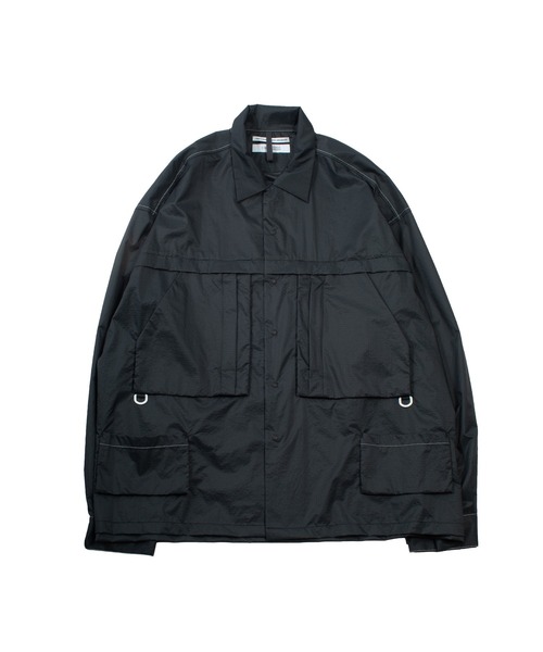 F/CE. (エフシーイー)の「F/CE. 15D RIPSTOP UL SHIRT / エフシーイー 15D リップストップ ユーエル シャツ(シャツ/ブラウス・メンズ・ブラック/グレー/ブルー・MEDIUM/LARGE/X-LARGE)」の2枚目の写真