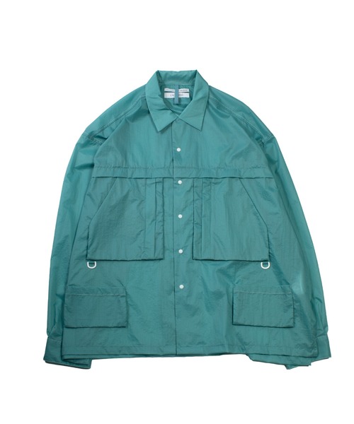F/CE. (エフシーイー)の「F/CE. 15D RIPSTOP UL SHIRT / エフシーイー 15D リップストップ ユーエル シャツ(シャツ/ブラウス・メンズ・ブラック/グレー/ブルー・MEDIUM/LARGE/X-LARGE)」の3枚目の写真