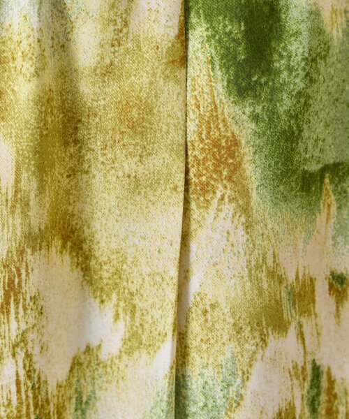 Jena espace merveilleux(ジェナ エスパスメルヴェイユ)の「【柄で華やぐ】ぼかし花柄ツイルパンツ(その他パンツ・レディース・グリーン/チャコールグレー・FREE)」の14枚目の写真