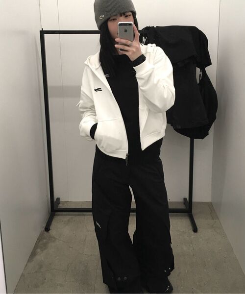 TANSANMAGNESIUM（タンサン マグネシウム）の「ナイロンワイドカーゴパンツ（ブラック）（その他パンツ・レディース・その他・2/1）」の3枚目の写真
