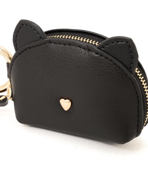 EDIT COLOGNE（エディットコロン）の「猫ポーチチャーム（チャーム・レディース・ブラック・ﾌﾘ-）」の2枚目の写真