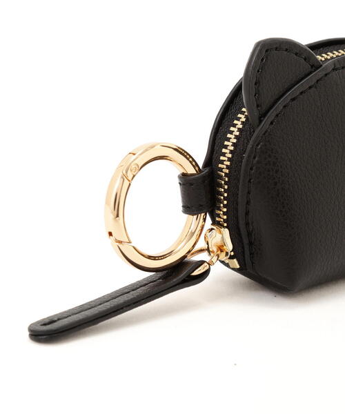 EDIT COLOGNE（エディットコロン）の「猫ポーチチャーム（チャーム・レディース・ブラック・ﾌﾘ-）」の3枚目の写真