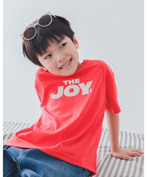 2nd(セカンド)の「ジーンズベーセカンド THE JOY Tシャツ(Tシャツ/カットソー・キッズ・レッド/オフホワイト/ブルー・110cm/120cm/130cm/140cm/150cm/160cm)」の3枚目の写真
