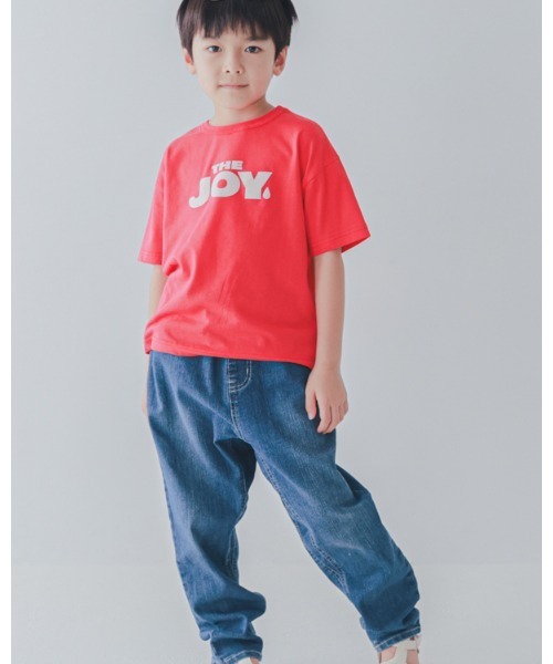 2nd(セカンド)の「ジーンズベーセカンド THE JOY Tシャツ(Tシャツ/カットソー・キッズ・レッド/オフホワイト/ブルー・110cm/120cm/130cm/140cm/150cm/160cm)」の7枚目の写真