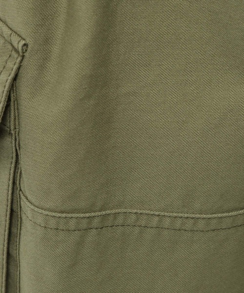 niko and...(ニコアンド)の「バックサテンミリタリーパンツ(カーゴパンツ・レディース・アイボリー/カーキ・FREE)」の7枚目の写真