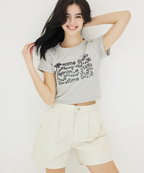 AWESOME STUDIO(オーサムスタジオ)の「ウィメンズカラーショートデニムパンツクリーム(その他パンツ・レディース・その他・SMALL/MEDIUM)」の4枚目の写真