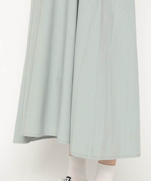 DANTON(ダントン)の「Women's High Count Cotton V Neck Dress(ワンピース・レディース・ブルー系その他/チャコール/ベージュ・36)」の14枚目の写真