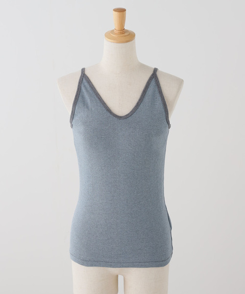 OUTDOOR PRODUCTS（アウトドアプロダクツ）の「miller Prib Cami Tank（Tシャツ/カットソー・レディース・グレー/チャコールグレー/ライトグレー/アイボリー/ブラック・FREE）」の5枚目の写真