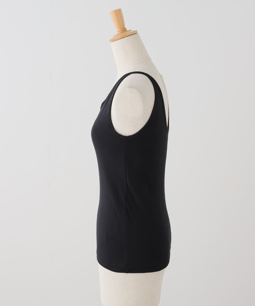 OUTDOOR PRODUCTS（アウトドアプロダクツ）の「miller Prib Cami Tank（Tシャツ/カットソー・レディース・グレー/チャコールグレー/ライトグレー/アイボリー/ブラック・FREE）」の6枚目の写真