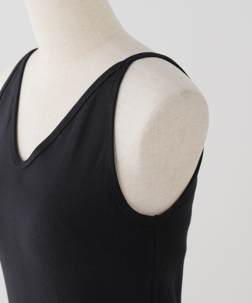 OUTDOOR PRODUCTS（アウトドアプロダクツ）の「miller Prib Cami Tank（Tシャツ/カットソー・レディース・グレー/チャコールグレー/ライトグレー/アイボリー/ブラック・FREE）」の8枚目の写真