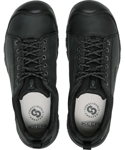 KEEN(キーン)の「【限定展開】TARGHEE IV OXFORD / ターギー フォー オックスフォード / メンズ シューズ(スニーカー・メンズ・ブラック・25.5cm/26cm/26.5cm/27cm/27.5cm/28cm/29cm/30cm/25cm)」の6枚目の写真