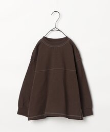 p.premier（ピードットプルミエ）の「バラエティ長袖Tシャツ（Tシャツ/カットソー）」