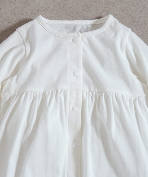 10mois(ディモワ)の「【10mois(ディモワ)】fleurエプロンセレモニードレスセット 50-70cm(その他ベビーウェア・キッズ・ホワイト/ピンク・50-70cm)」の9枚目の写真