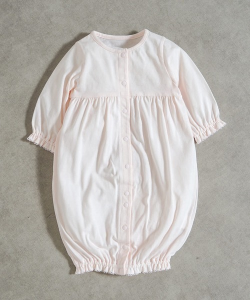 10mois(ディモワ)の「【10mois(ディモワ)】fleurエプロンセレモニードレスセット 50-70cm(その他ベビーウェア・キッズ・ホワイト/ピンク・50-70cm)」の16枚目の写真