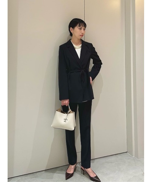 COLUMN(コラム)の「COLUMN / ネックドレープブラウス(シャツ/ブラウス・レディース・ベージュ/ホワイト・38/36)」の15枚目の写真