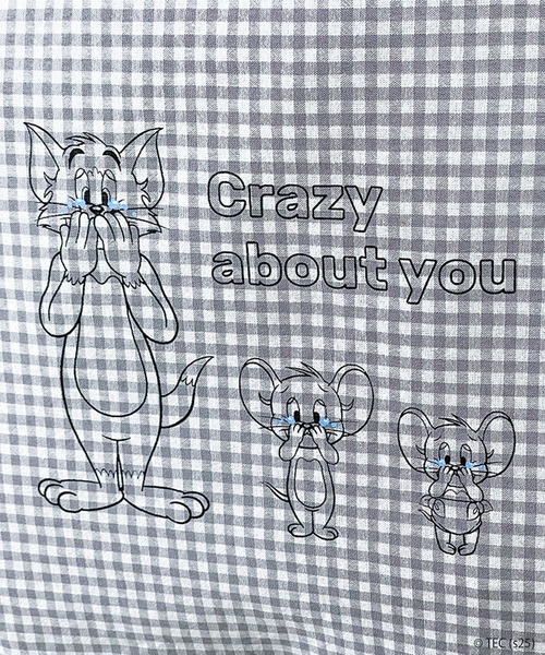 Tom＆Jerry（トムアンドジェリー）の「【公式】TOM and JERRY　推し活トートバッグ（トートバッグ・レディース・ベージュ/グレー・FREE）」の6枚目の写真