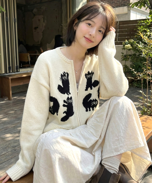 Joyful knit two-way шортлевый вязаный жилет — джип-ап beige