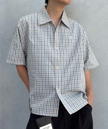 UNDERSTATEMENTs（アンダーステイトメント）の「【ユニセックス】ワンポイント刺繍半袖シャツ（シャツ/ブラウス）」