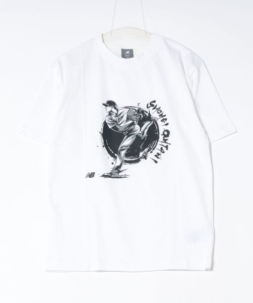 セール】New Balance ニューバランス M O.HグラフィックT1 ショート