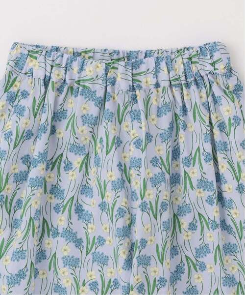 Lycee mine(リセマイン)の「【セットアップ】アソート総柄ティアードブラウス・スカラップパンツセット(セットアップ・キッズ・ブラック/ダークブラウン/サックスブルー/ピンク/ブルー/アイボリー/エメラルド/ブルーグレー・110cm/100cm/120cm/130cm/140cm/150cm)」の22枚目の写真