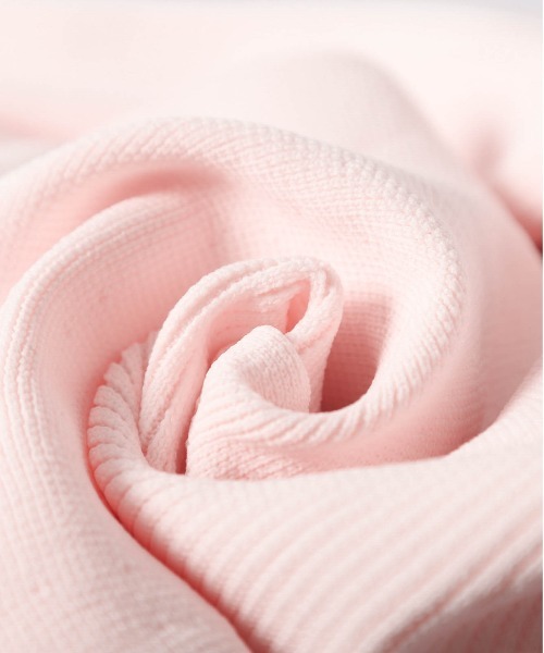 AMELY（エミリー）の「ペプラムリブニットカーディガン（カーディガン/ボレロ・レディース・ホワイト/モカ/イエロー/ピンク/ブラック・フリー）」の15枚目の写真