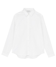 【Pitta Re:)】ふわっとガーゼシャツ レギュラーシルエット 長袖 綿100% レディース カジュアルシャツ