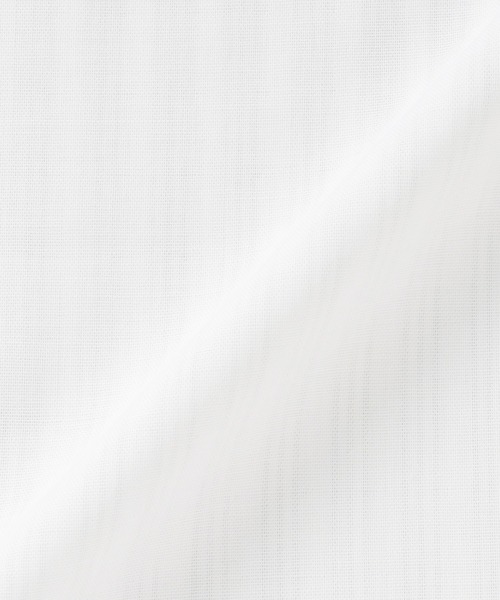 TOKYO SHIRTS(トウキョウシャツ)の「【Pitta Re:)】ふわっとガーゼシャツ レギュラーシルエット 長袖 綿100% レディース カジュアルシャツ(シャツ/ブラウス・レディース・ホワイト・M/L)」の5枚目の写真