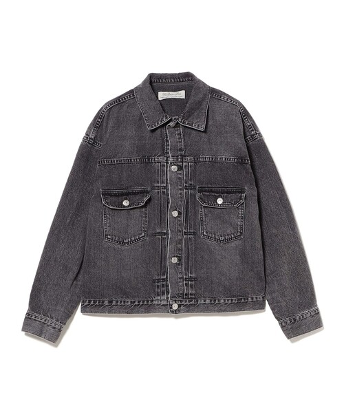 REMI RELIEF(レミレリーフ)の「【別注】REMI RELIEF / Denim Tracker Jacket 2nd(デニムジャケット・メンズ・ブルー系その他4/チャコールグレー・X-LARGE/SMALL/MEDIUM/LARGE)」の3枚目の写真